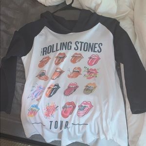 baseball tee rolling stones